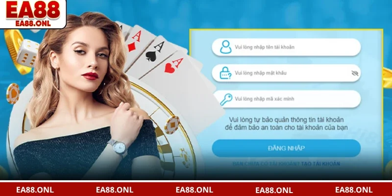 Quy trình đăng nhập tài khoản